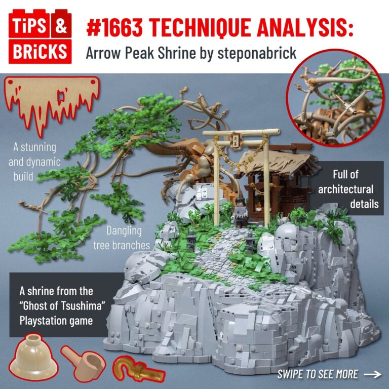 TECHNIQUE ANALYSIS: Arrow Peak Shrine by @steponabrick