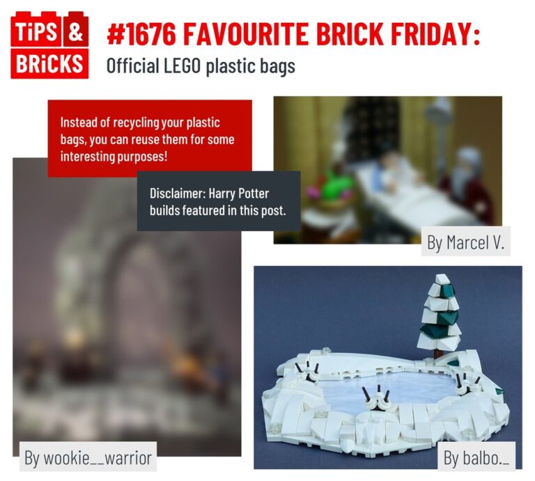 Favourite (Brick) Friday: Official LEGO plastic bags!