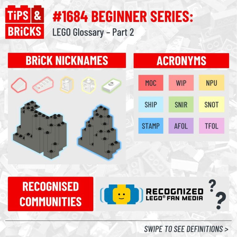 BEGINNER SERIES: LEGO Glossary – Part 2