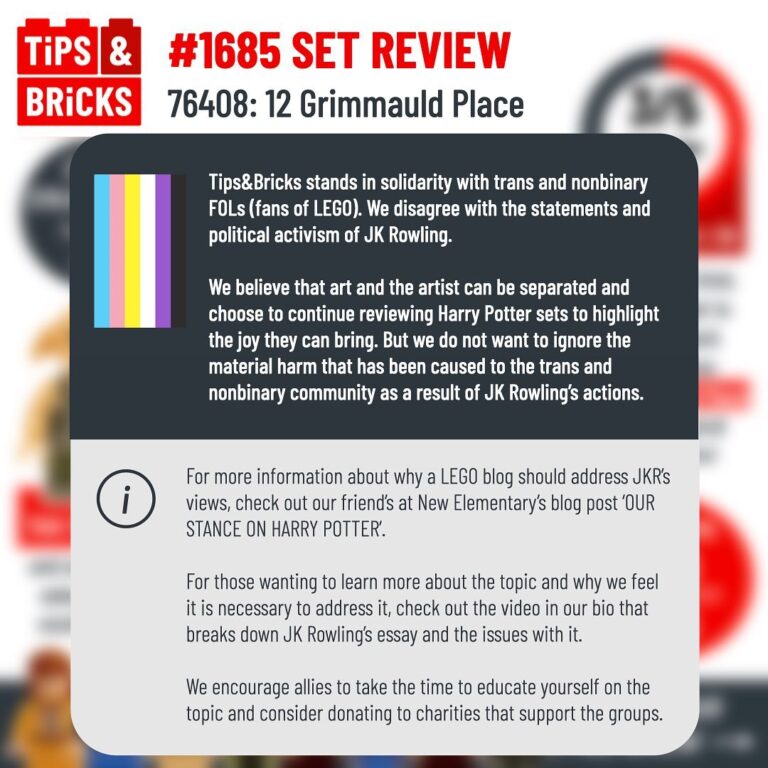 SET REVIEW: 76408 12 Grimmauld Place