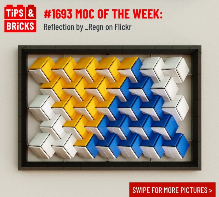 MOC OF THE WEEK: Reflection by _Regn on Flickr