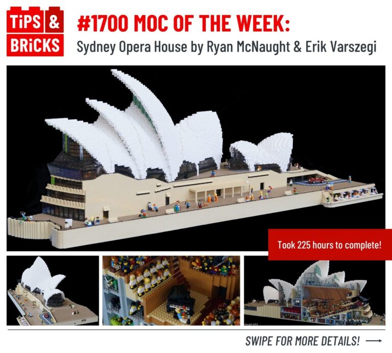 MOC OF THE WEEK: Sydney Opera House by Ryan McNaught & Erik Varszegi