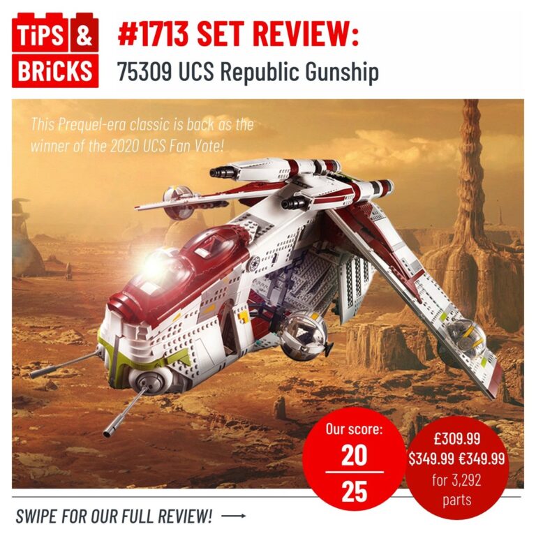 SET REVIEW - 75309 Republic Gunship