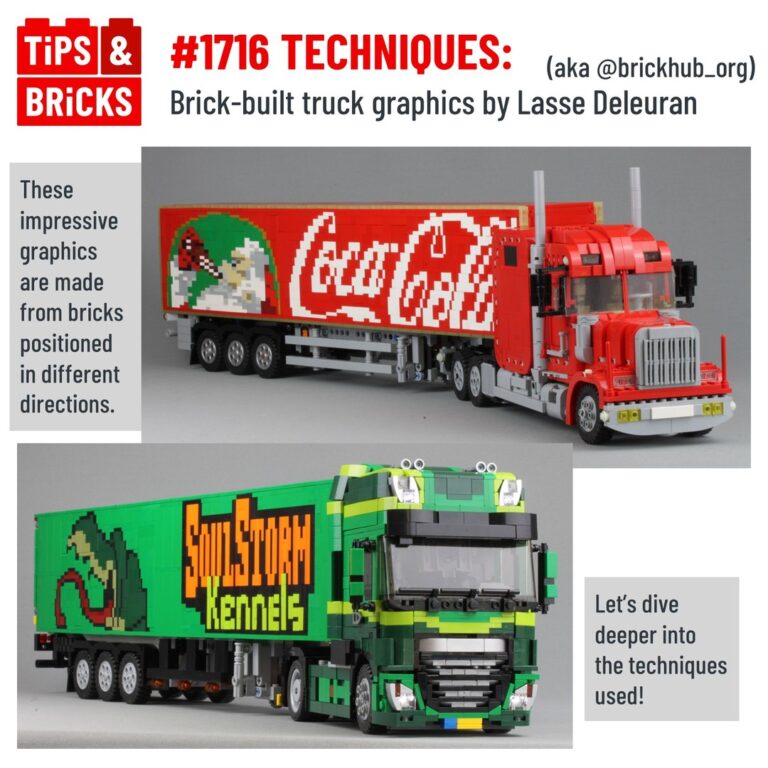 TECHNIQUES: Brick-build truck graphics by Lasse Deleuran