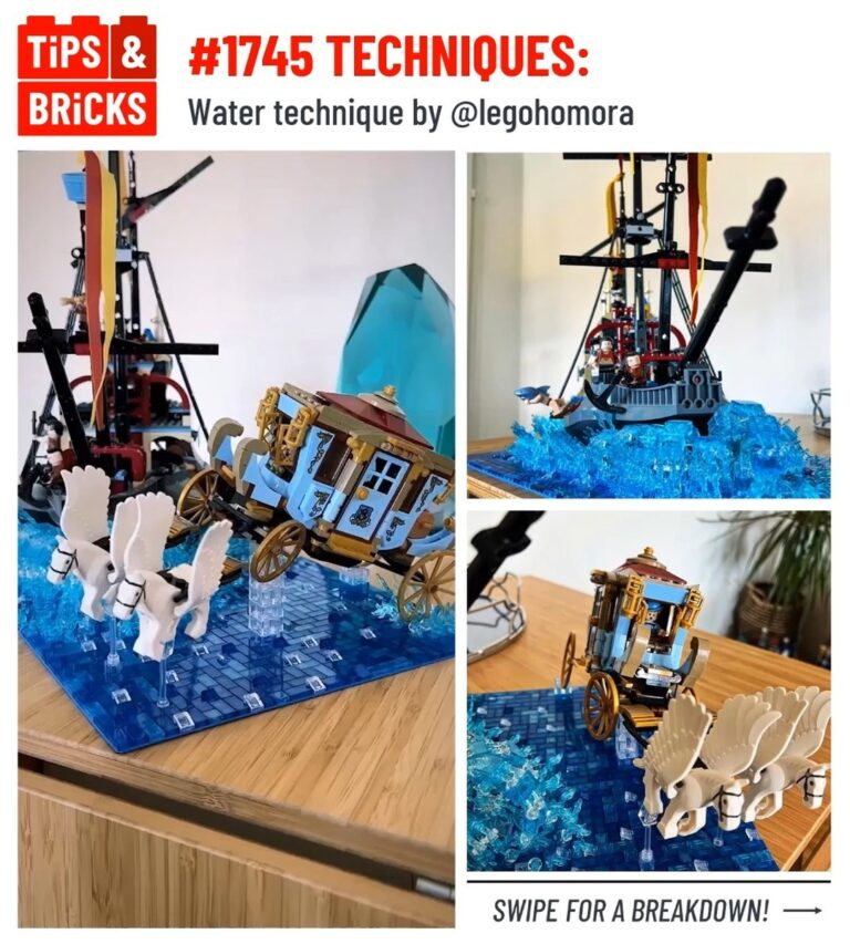 TECHNIQUES: Water technique by @legohomora