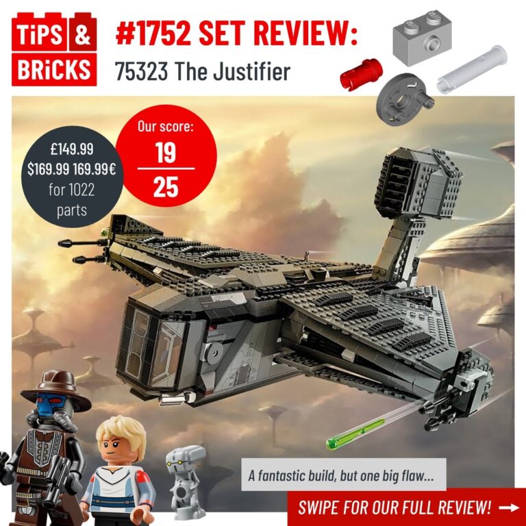 SET REVIEW: 75323 The Justifier