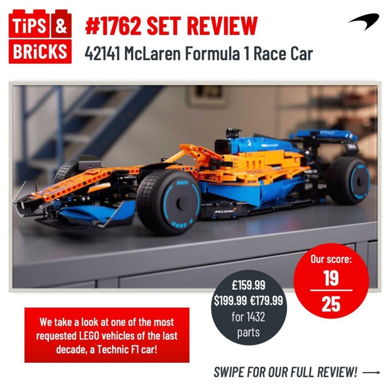 SET REVIEW: 42141 McLaren Formula 1 Race Car
