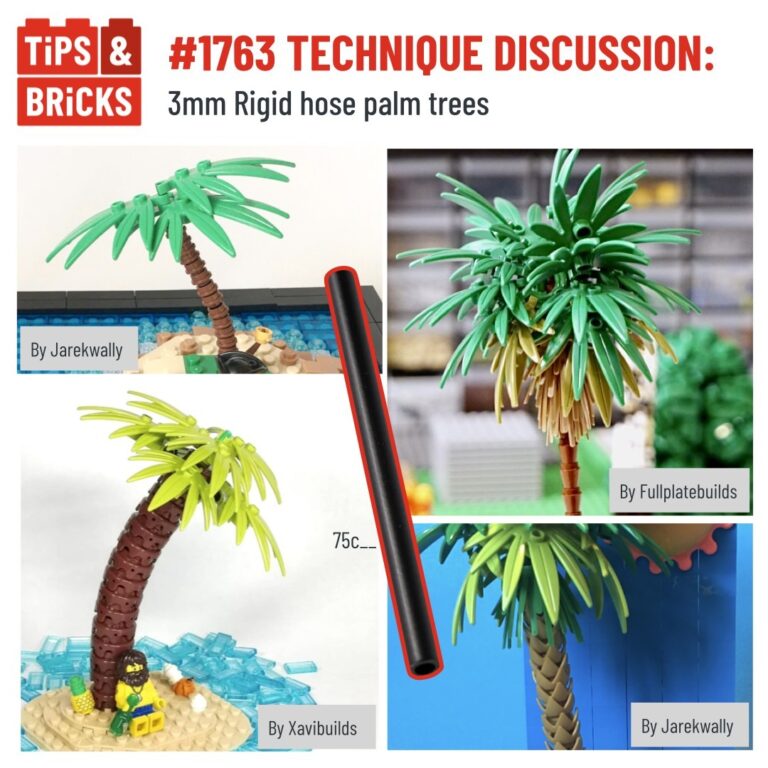 TECHNIQUE DISCUSSION: 3mm Rigid hose palm trees