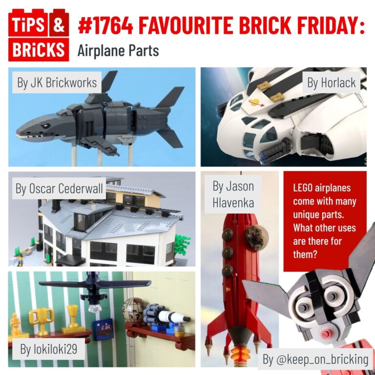 FAVOURITE BRICK FRIDAY: Airplane Parts