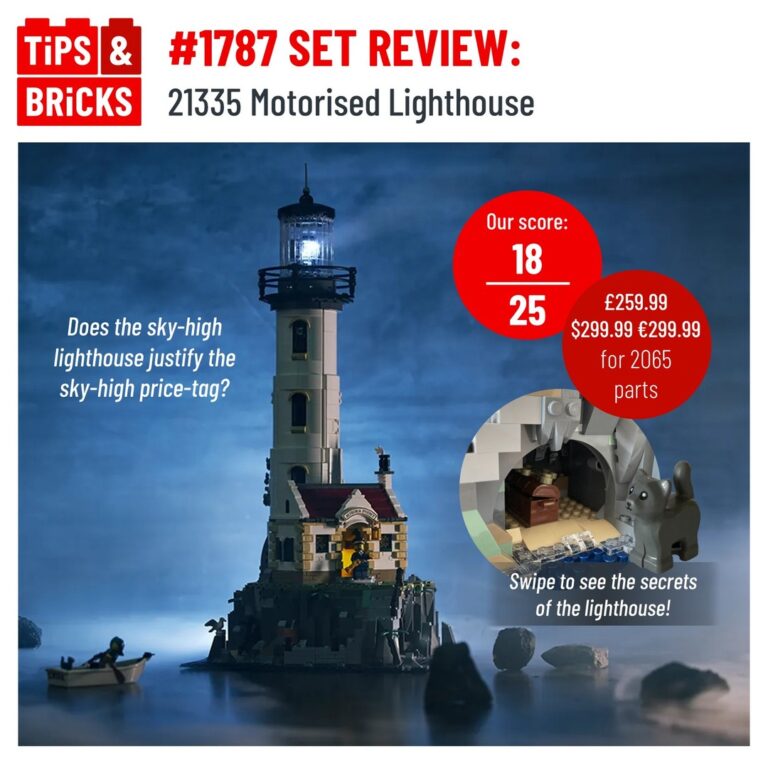 SET REVIEW: 21335 Motorised Lighthouse