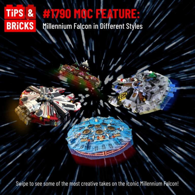 MOC FEATURE: Millennium Falcon in Different Styles