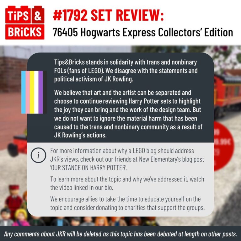 SET REVIEW: 76405 Hogwarts Express Collectors' Edition