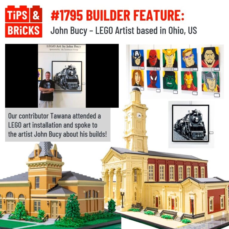 BUILDER FEATURE: John Bucy – LEGO Artist based in Ohio, US