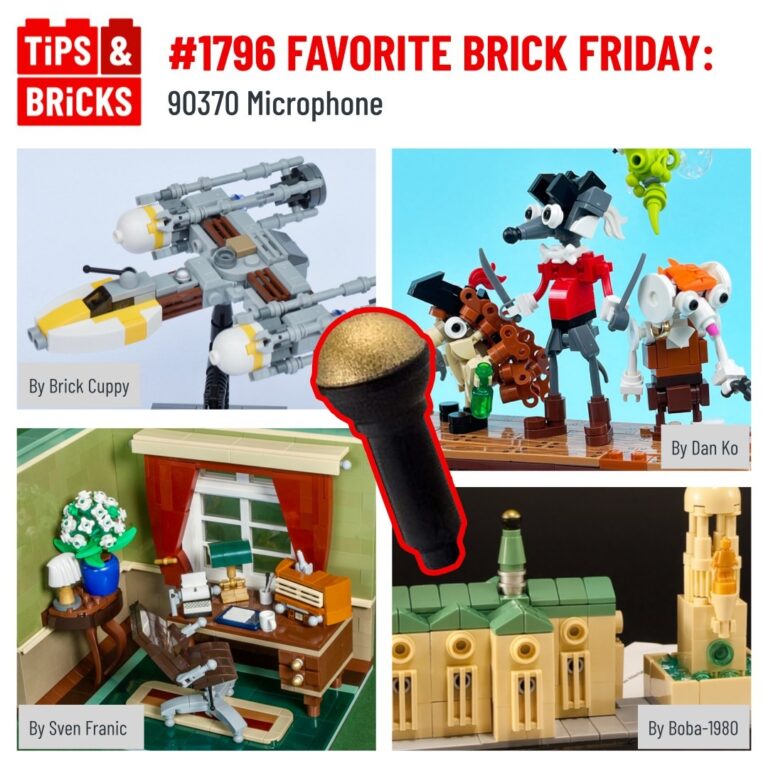 FAVORITE BRICK FRIDAY: 90370 Microphone