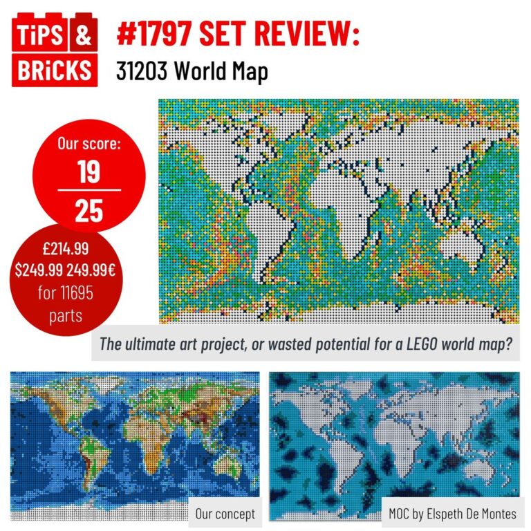 SET REVIEW: 31203 World Map
