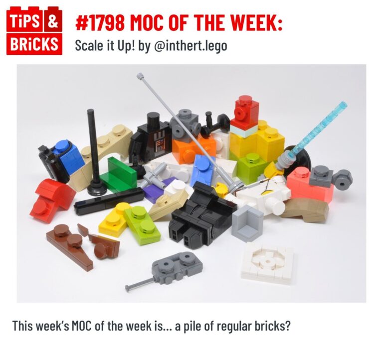MOC OF THE WEEK: Scale it Up! by @inthert.lego
