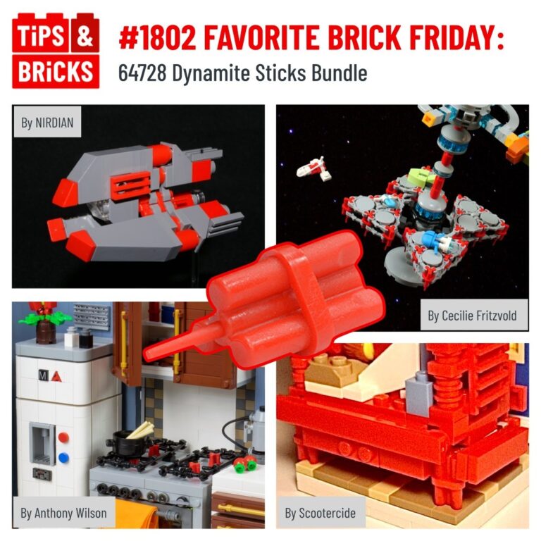 FAVORITE BRICK FRIDAY: 64728 Dynamite sticks bundle