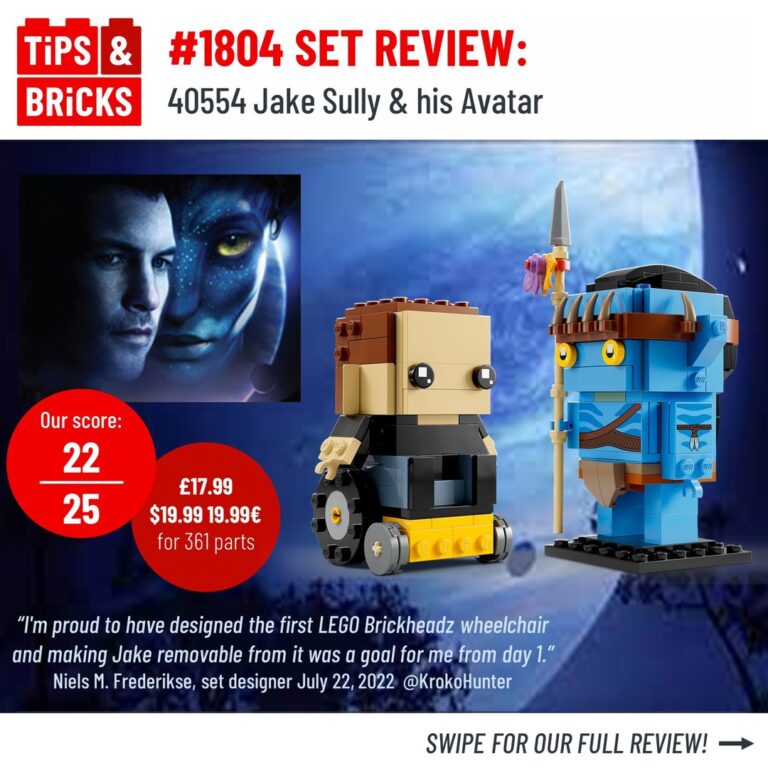 SET REVIEW: 40554 Jake Sully & his Avatar