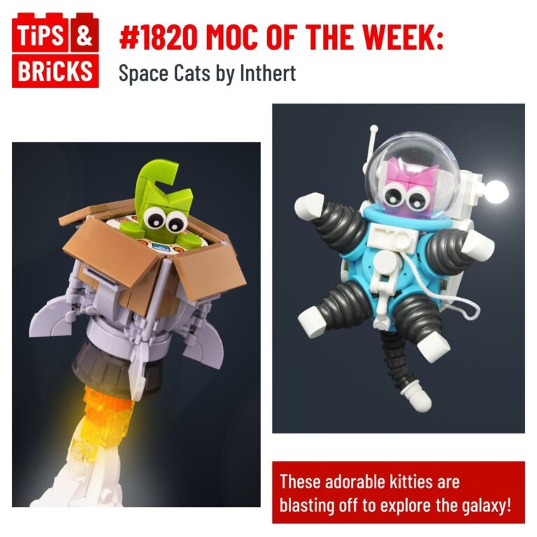 MOC OF THE WEEK: Space Cats by Inthert