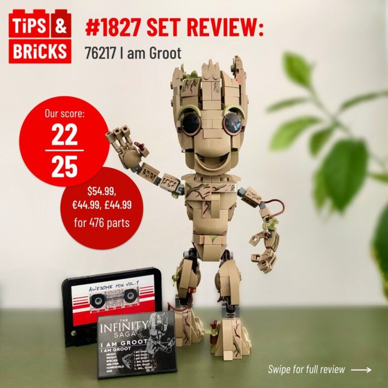 SET REVIEW: 76217 I am Groot