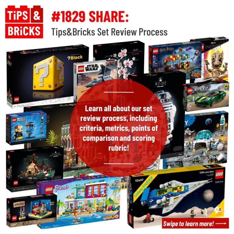 SHARE: Tips&Bricks Set Review Process