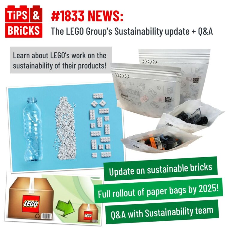 NEWS: The LEGO Group's Sustainability update + Q&A