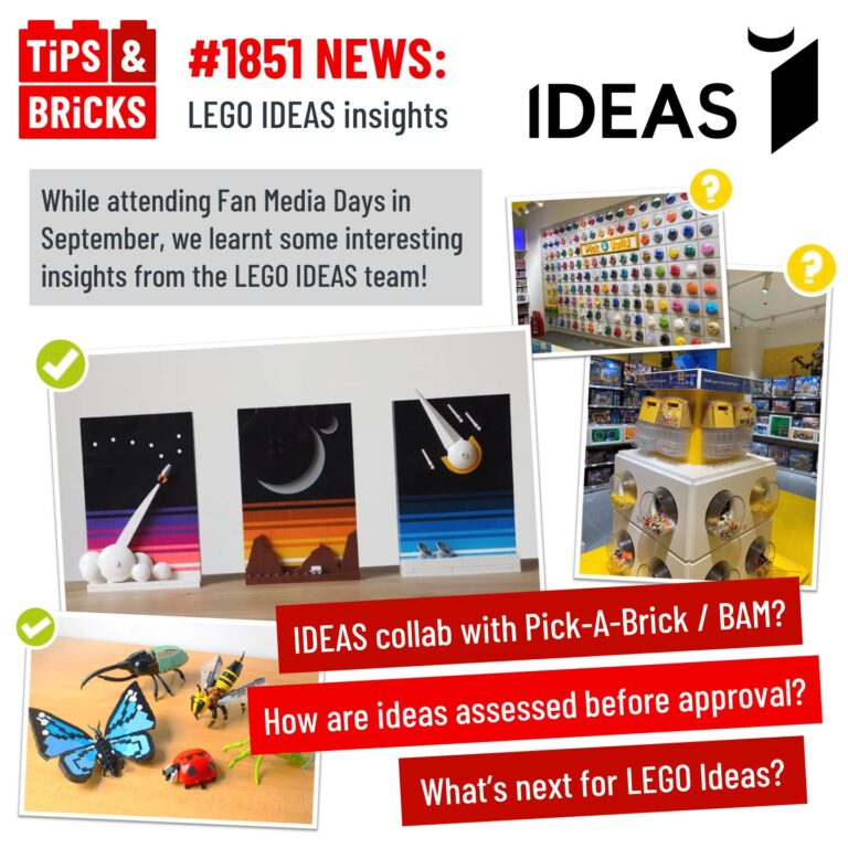 NEWS: LEGO IDEAS insights
