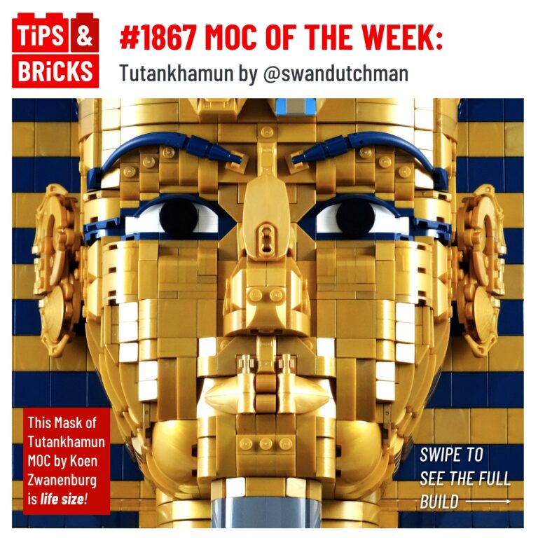 MOC OF THE WEEK: Tutankhamun by @swandutchman
