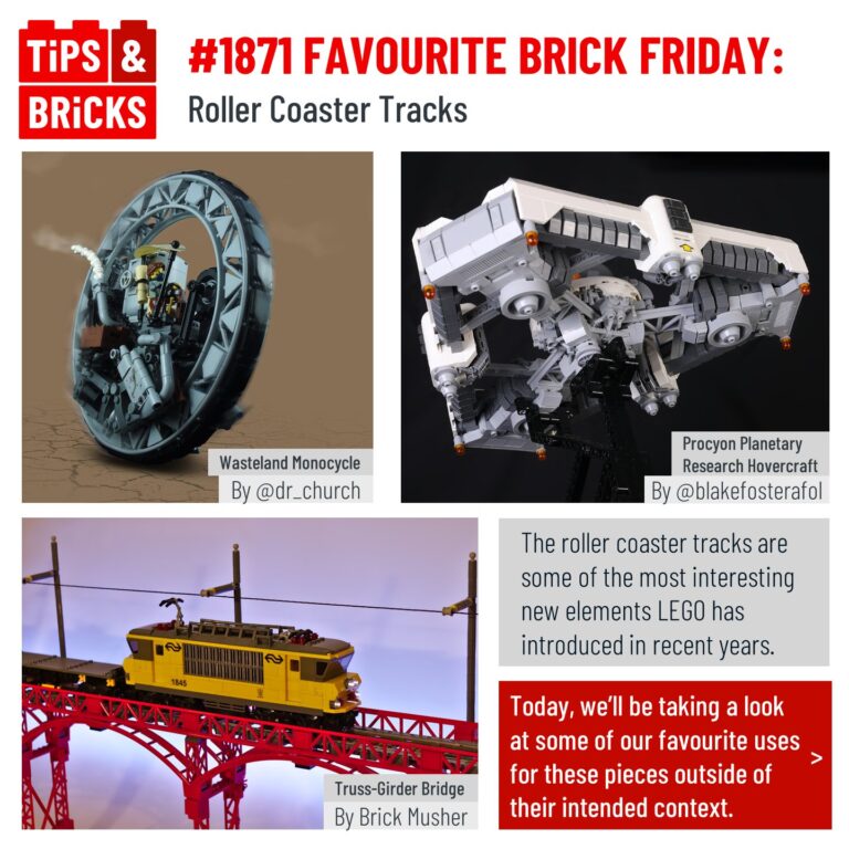 FAVOURITE BRICK FRIDAY: Roller Coaster Tracks