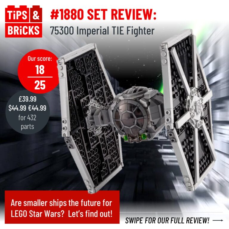SET REVIEW: 75300 Imperial TIE Fighter