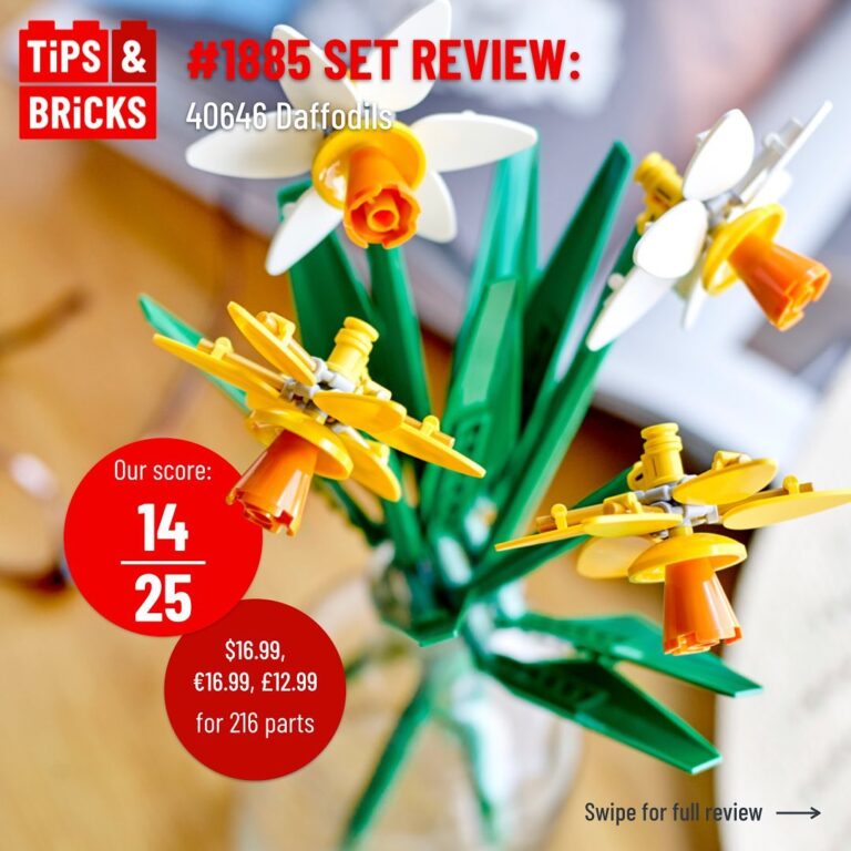 SET REVIEW: 40646 Daffodils