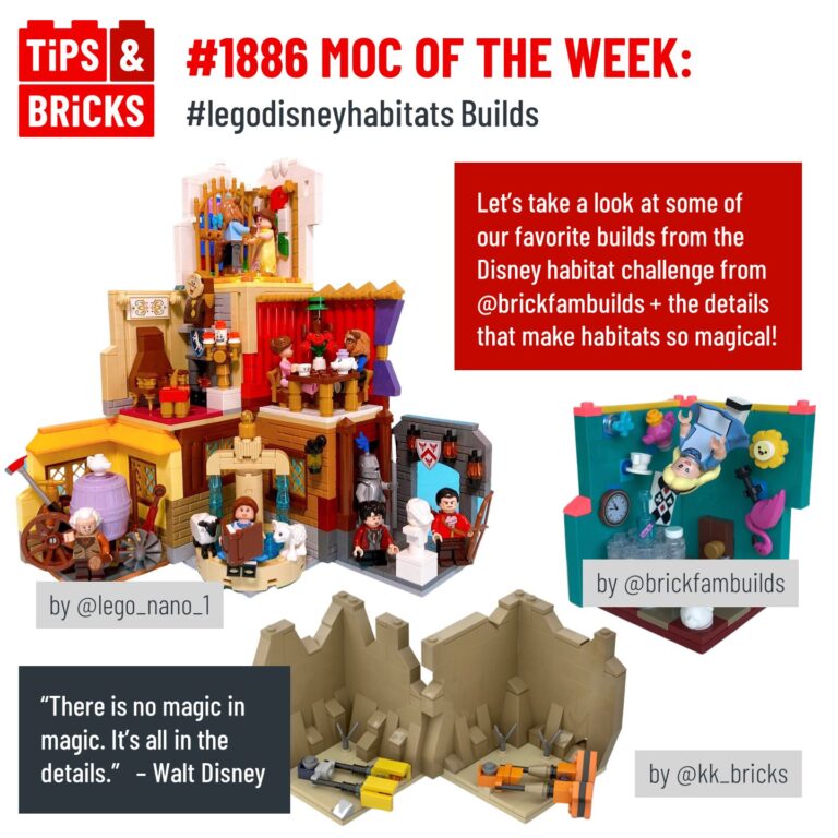 MOC OF THE WEEK: #legodisneyhabitats Builds