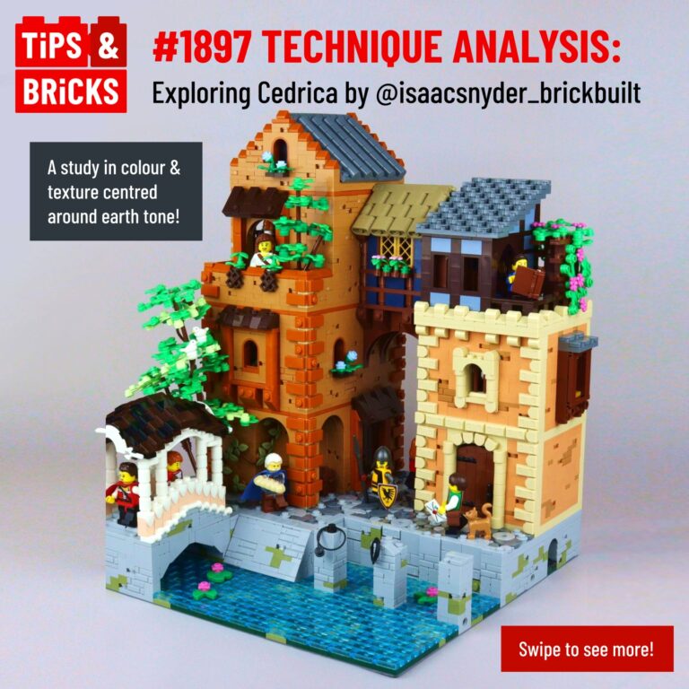 TECHNIQUE ANALYSIS: Exploring Cedrica by @isaacsnyder_brickbuilt