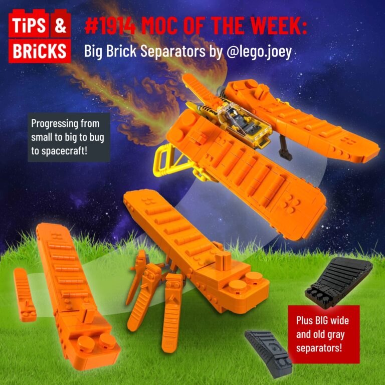 MOC OF THE WEEK: Big Brick Separators by @lego.joey