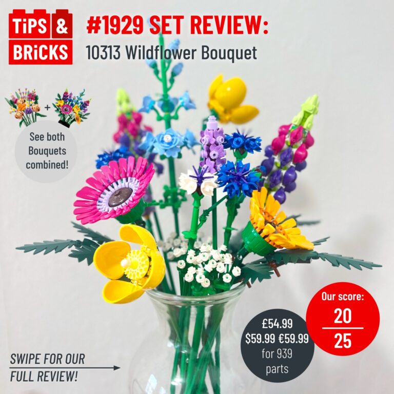 SET REVIEW: 10313 Wildflower Bouquet