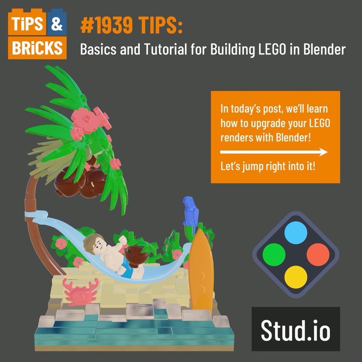 TIPS: Basics and Tutorial for Building LEGO in Blender