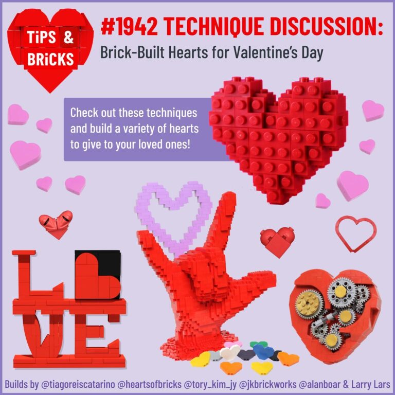 TECHNIQUE DISCUSSION: Brick-Built Hearts for Valentine's Day