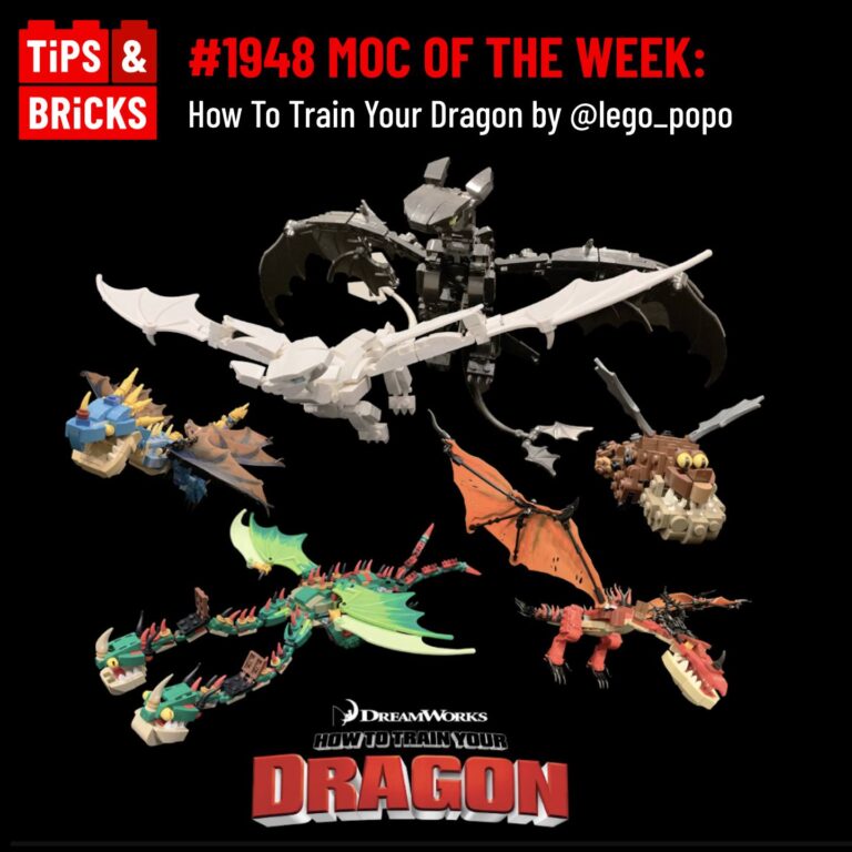 MOC OF THE WEEK: How To Train Your Dragon by @lego_popo