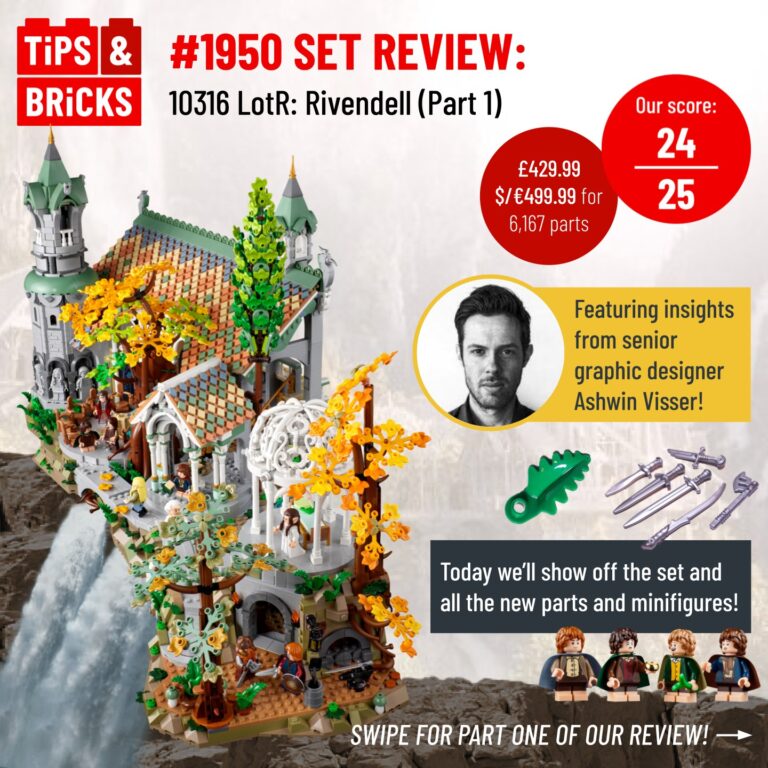 SET REVIEW: 10316 LotR: Rivendell (Part 1)