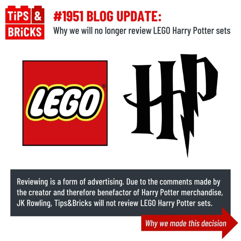 BLOG UPDATE: We Will No Longer Be Reviewing Harry Potter Sets