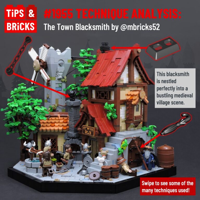 TECHNIQUE ANALYSIS: The Town Blacksmith by @mbricks52