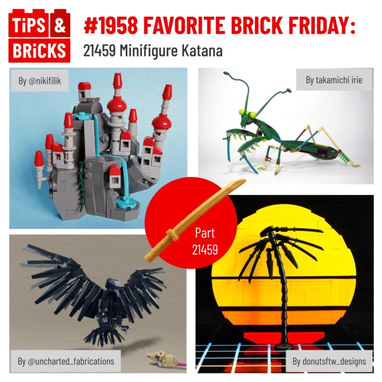 FAVORITE BRICK FRIDAY: 21459 Minifigure Katana