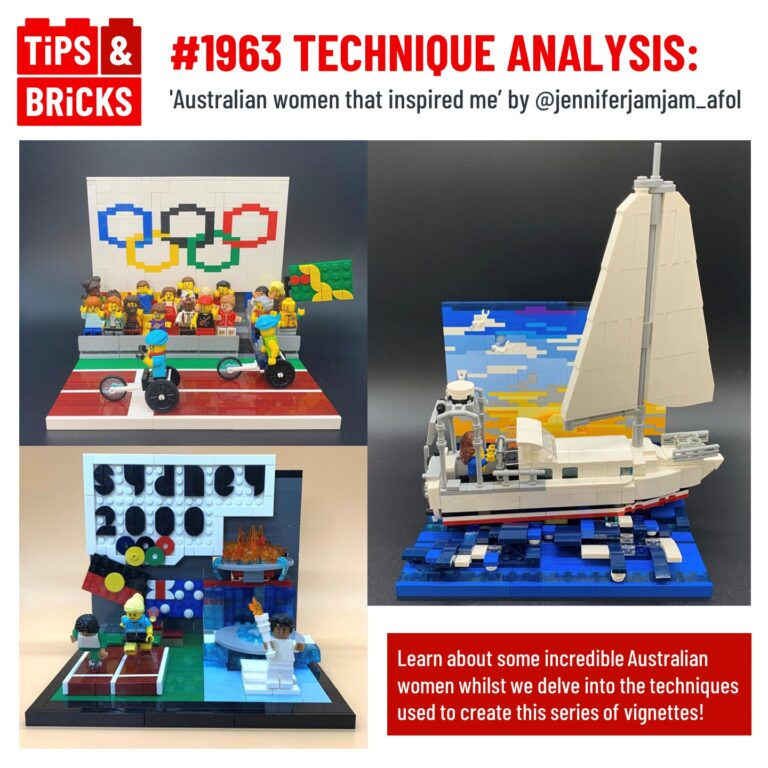 TECHNIQUE ANALYSIS: Australian women that inspired me by @jenniferjamjam_afol