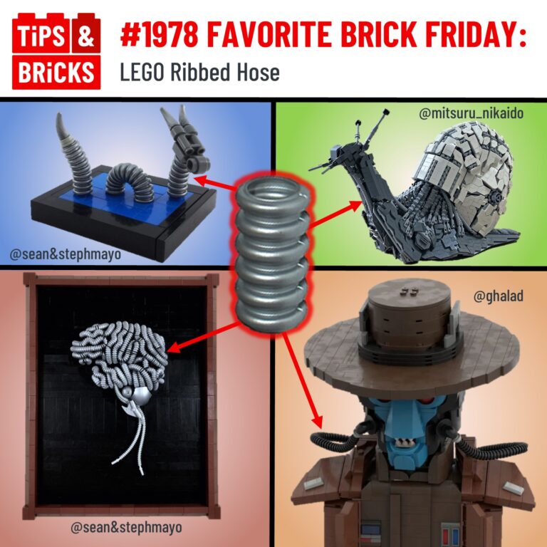 FAVORITE BRICK FRIDAY: LEGO Ribbed Hose