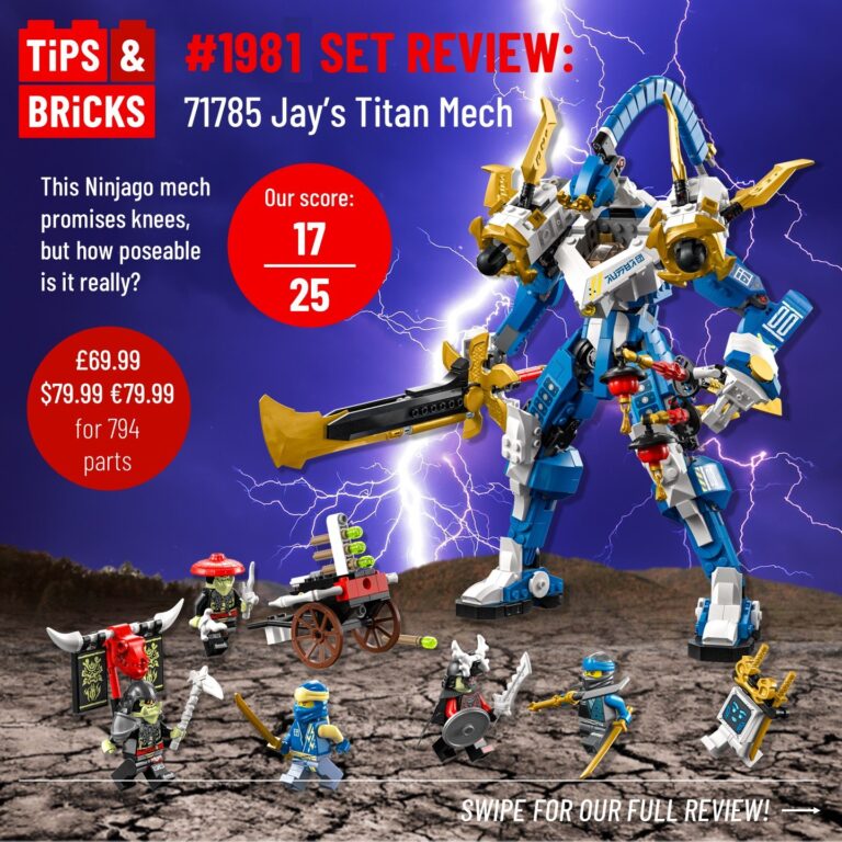 SET REVIEW: 71785 Jay's Titan Mech