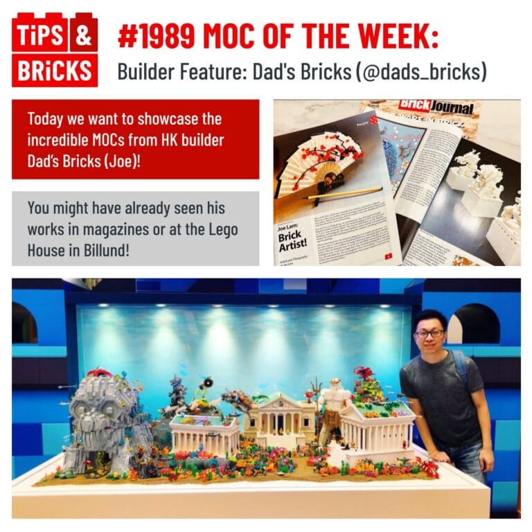 MOC OF THE WEEK: Builder feature: Dad's Bricks