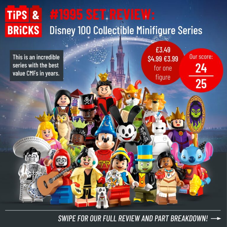 SET REVIEW: Disney 100 Collectible Minifigure Series (71038)