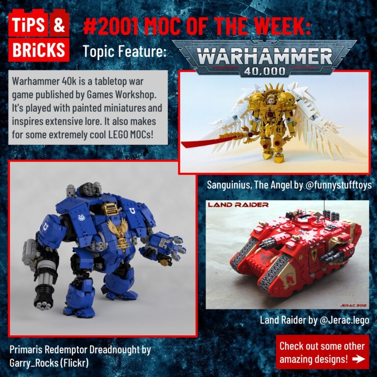 MOC OF THE WEEK: Topic Feature: Warhammer 40k