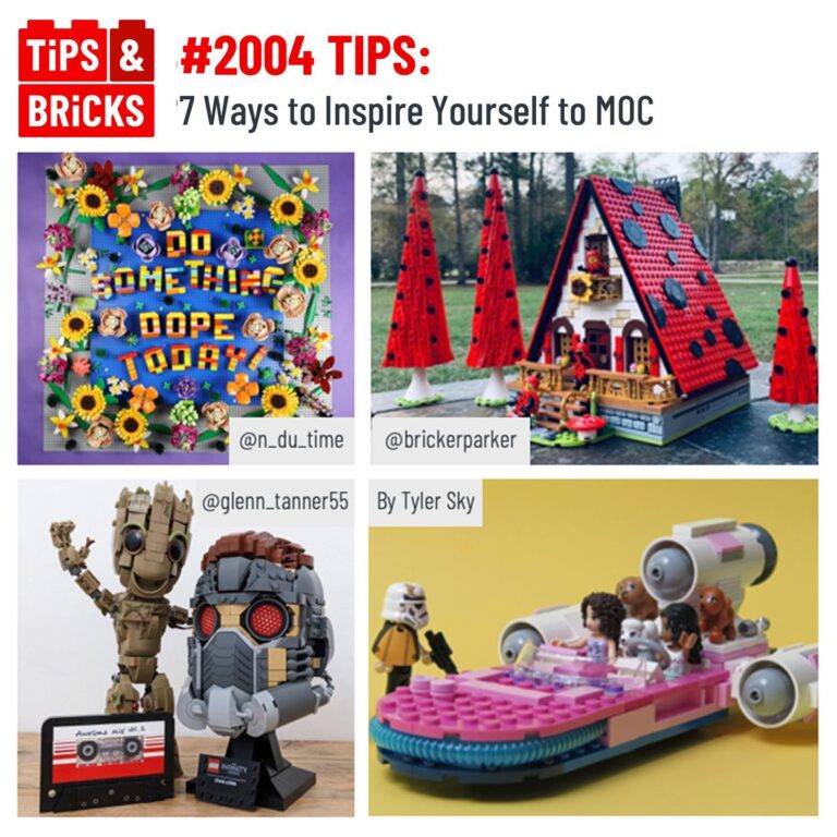 TIPS: 7 Ways to Inspire Yourself to MOC