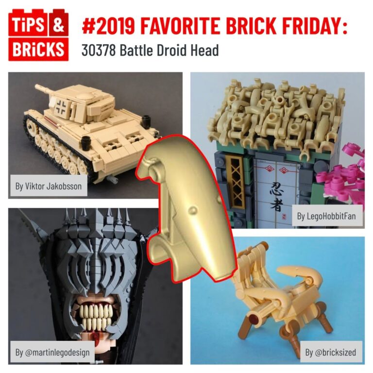FAVORITE BRICK FRIDAY: Battle Droid Head (30378)